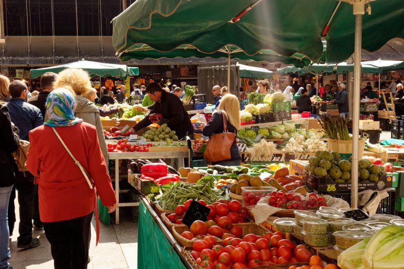 Markets - people in market during daytime